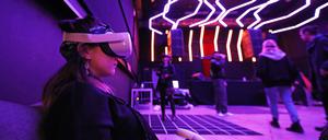 „360°“, so heißt das Motto des Waschhauses und auch die Sektion zum Thema VR-Film. Austesten kann man das bis 23.4. im Kesselhaus.