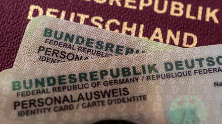 Personalausweis Deutschland.