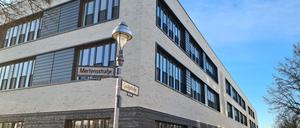 Neue Grundschule Goltzstraße Ecke Mertensstraße.