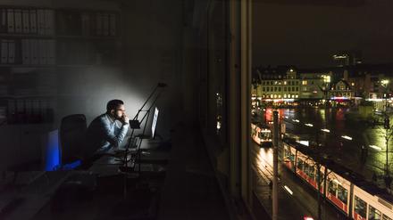 Manche Menschen arbeiten rund um die Uhr.