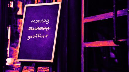 Neu in Berlin – Restaurants auch Montags geöffnetHinweis: Neues Gestaltungskonzept ab 11.4.2023