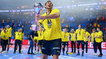 Nach dem Titel ist vor dem Titel. Uwe Gensheimer will nach dem Pokalsieg mit den Rhein-Neckar-Löwen auch in der Liga noch einmal angreifen.