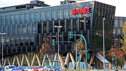 Die Zentrale der Funke Mediengruppe in Essen.