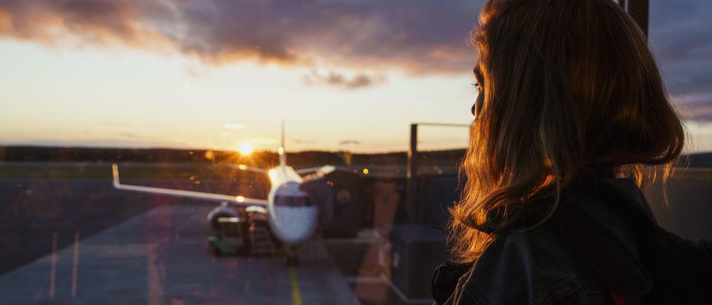 43 Prozent der Menschen in Deutschland halten es für möglich, seltener zu fliegen.