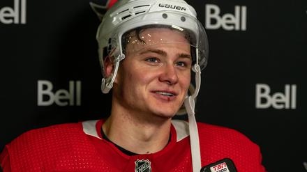 Er gehört der NHL. Eishockey-Profi Tim Stützle.