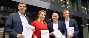 SPD und CDU wollen künftig Berlin regieren.