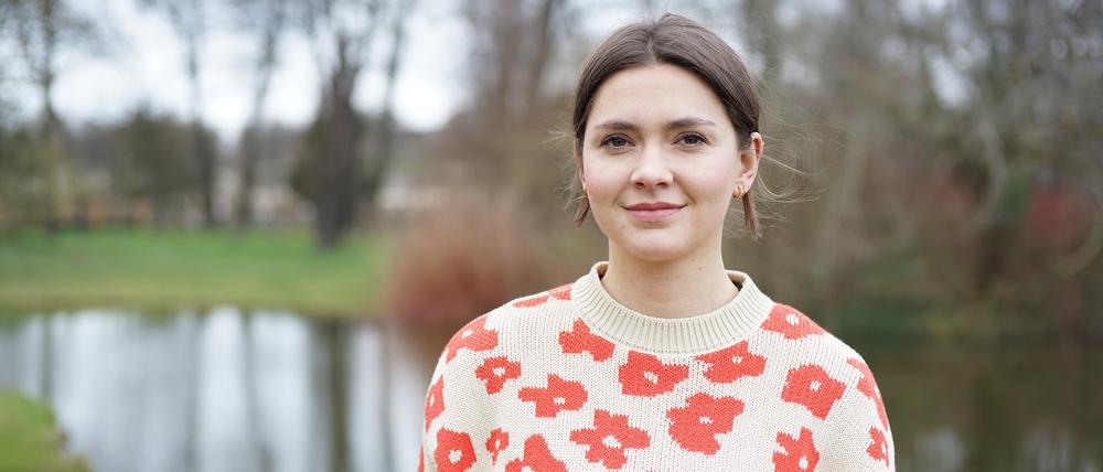 Hanna Große Holtrup bewirbt sich für den Co-Landesvorsitz der Brandenburger Grünen.