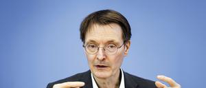 Karl Lauterbach, Bundesminister für Gesundheit.