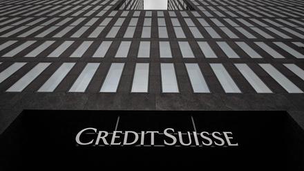 Das Logo der Credit Suisse.