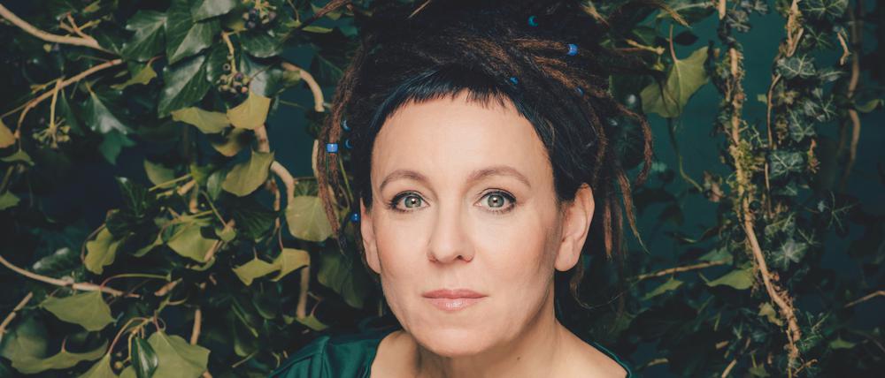 Die polnische Literaturnobelpreisträgerin Olga Tokarczuk, 61