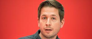 Ist in der Hauptstadt-SPD als Berliner bestens vernetzt, fühlt sich aber mit den Aufgaben als Generalsekretär und Bundestagsabgeordneter ausgelastet: Kevin Kühnert. 