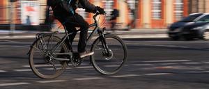 Ein Fahrradfahrer wurde in Potsdam leicht verletzt (Symbolbild)