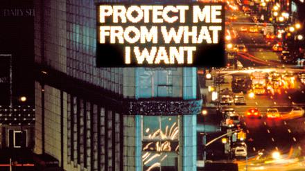 Berühmt wurde Holzer mit Textbotschaften auf dem New Yorker Times Square.