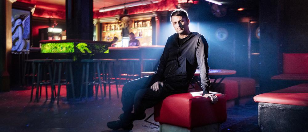 Der Sprecher der Clubcommission Lutz Leichsenring ist im KitKatClub, bei der Party vom Sage Club.