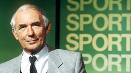 Der Mann stand für Seriösität. ARD-Sportmoderator Ernst Huberty.