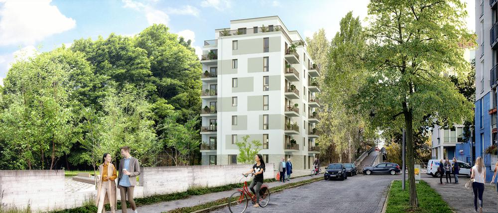 Das Bauprjekt an der Boca Raton Straße Berlin Spandau