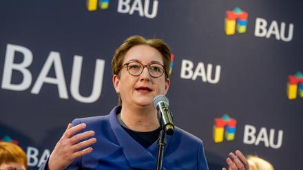 Bundesbauministerin Klara Geywitz (SPD).
