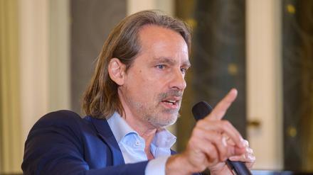 Richard David Precht am 18.03.2023 in Tutzing