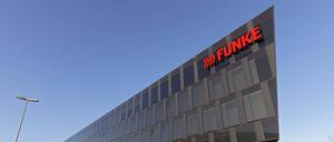 Die Unternehmenszentrale der Funke Mediengruppe in Essen. 