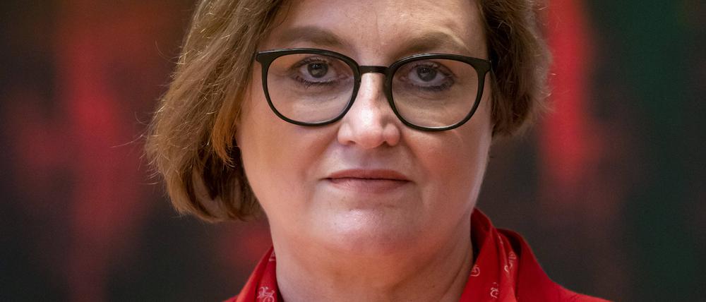 Ina Czyborra (SPD), die designierte Senatorin für Wissenschaft und Gesundheit.