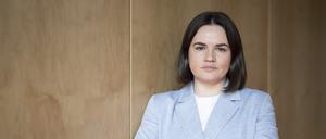 Die belarussische Oppositionspolitikerin Swetlana Tichanowskaja