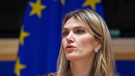 Die ehemalige Vizeparlamentspräsidentin Eva Kaili wurde zum Gesicht des Korruptionsskandals in der EU.