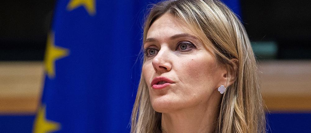 Die ehemalige Vizeparlamentspräsidentin Eva Kaili wurde zum Gesicht des Korruptionsskandals in der EU.