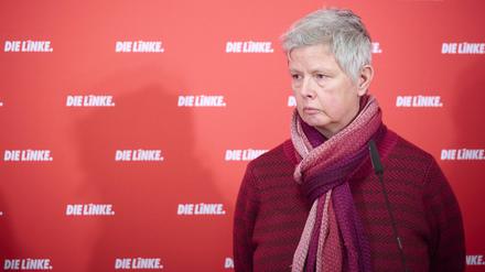 Berlin, Pressekonferenz mit Martin Schirdewan und Katina Schubert.