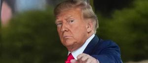 Der ehemalige US-Präsident Donald Trump.