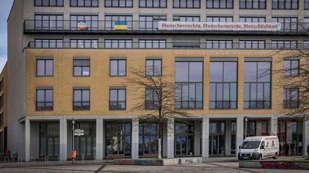 Die Alice-Salomon-Hochschule in Hellersdorf. Künftig wollen sich Studierende jeden Montag treffen, um neue Aktionen zu planen.