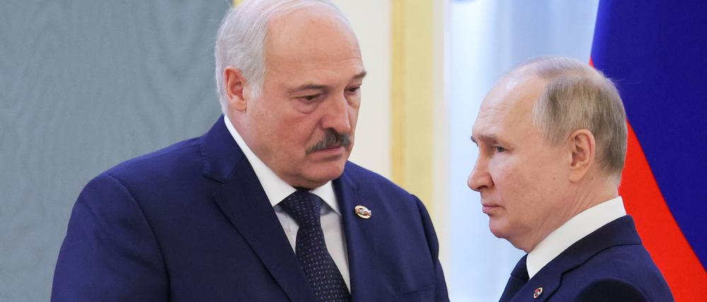 Alexander Lukaschenko war Wladimir Putin noch etwas schuldig.