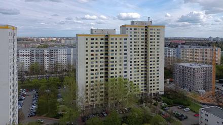 Die Mehrower Allee in Marzahn-Hellersdorf