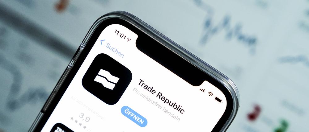 Das Berliner Start-up Trade Republic steht wegen Handelseinschränkungen in der Kritik. 
