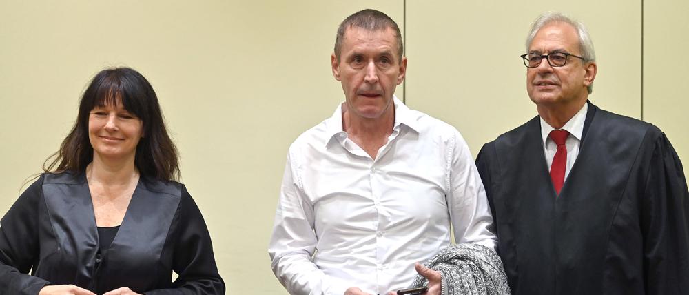 Manfred Genditzki vor dem Landgericht München II.