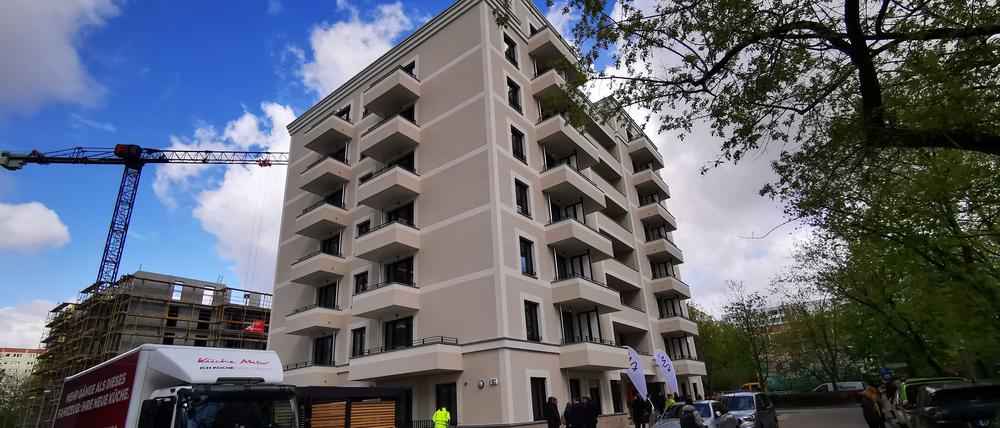 Der Neubau des Hauses in Marzahn entstand in nur 18 Monaten.