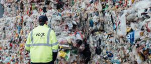 Recyclinghof im Westhavelland.