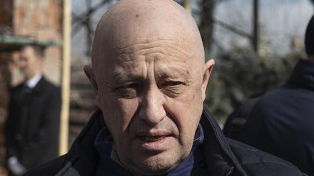 Jewgeni Prigoschin, Chef der russischen Privatarmee Wagner Group.