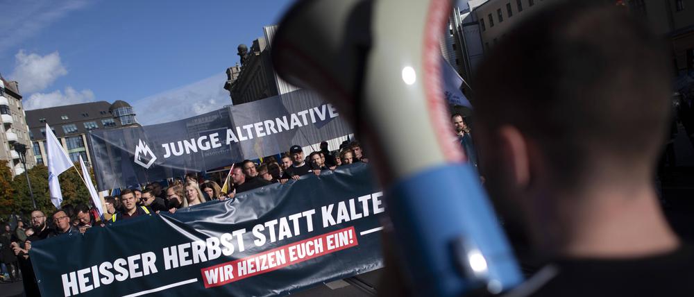 Die AfD-Jugend wird als gesichert rechtsextremistische Bestrebung eingestuft.
