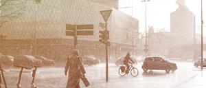 Regenschauer waren in diesem April eher die Regel.