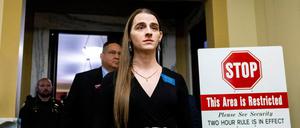 Die Abgeordnete Zooey Zephyr.  