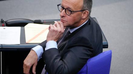 CDU-Chef Friedrich Merz sieht seine Partei in der Klimapolitik auf dem richtigen Weg.