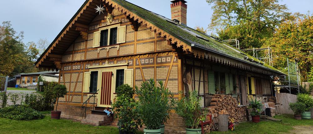Architektonisches Kleinod: das Fährhaus in Uetz.