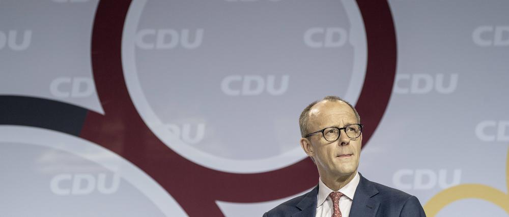 CDU-Chef Friedrich Merz