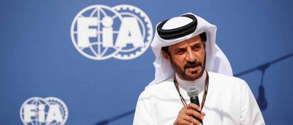 Mohammed Ben Sulayem aus den Vereinigten Arabischen Emiraten ist anderthalb Jahren Fia-Präsident.