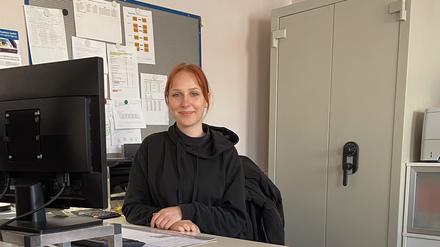 Christina M. macht eine Lehre zur Kauffrau für Groß- und Außenhandel.