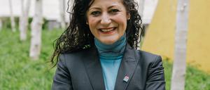 Die neue Berliner Senatorin für Arbeit, Soziales, Antidiskriminierung und Gleichstellung, Cansel Kiziltepe im exklusiven Tagesspiegel-Interview am 26. April 2023.