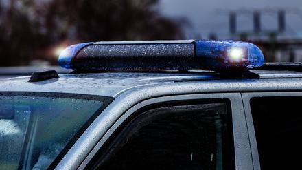 Einsatzfahrzeug der Polizei.