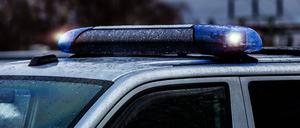 Einsatzfahrzeug der Polizei.