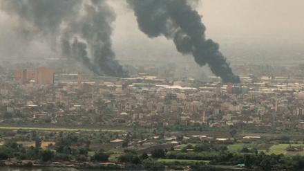 In Khartum, der Hauptstadt des Sudan, kam es wieder zu Kämpfen.