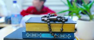 Religion ist in Berlin nur ein Angebot der Religionsgemenschaften und unterliegt nicht der Verantwortung des Landes. 